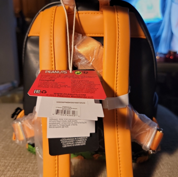 Loungefly Bags Loungefly Great Pumpkin Snoopy Backpack W Free